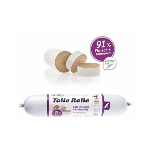 ANIBIO TOLLE ROLLE AND 400 G.. SKÆREPØLSE 91% KØD